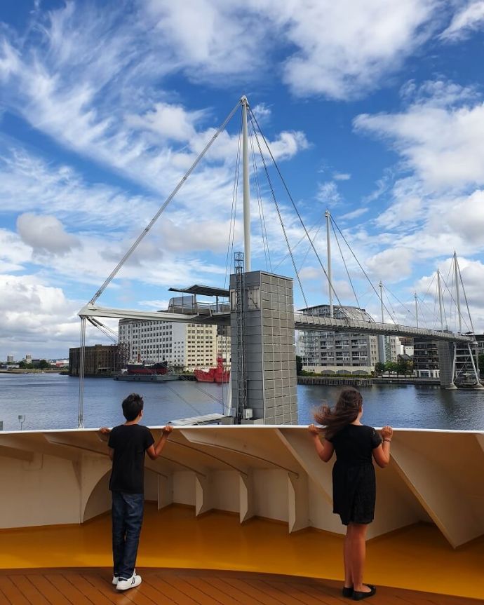 sunborn yacht hotel london swimming pool