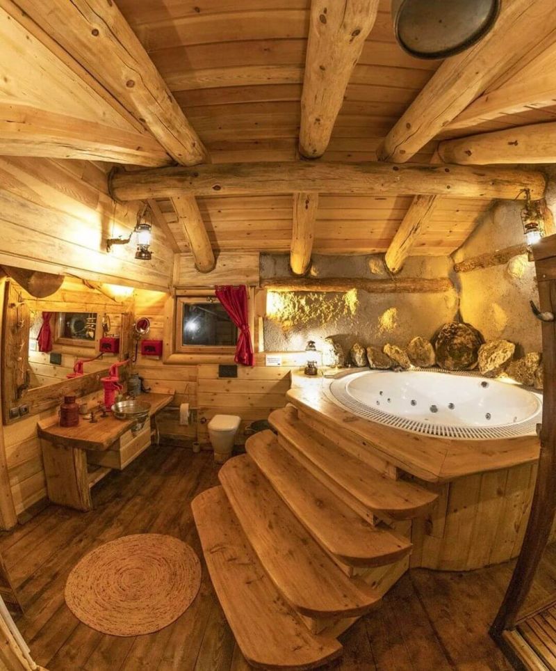 Doğa İçinde Şömineli Bungalov Ağaç Otel, Abant Masal Evleri Konaklama
