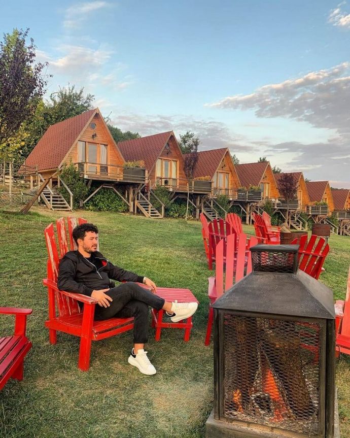 Kırklareli�de Lüks Bungalov Ağaç Evler, Nefes Mekan Gezenti Anne