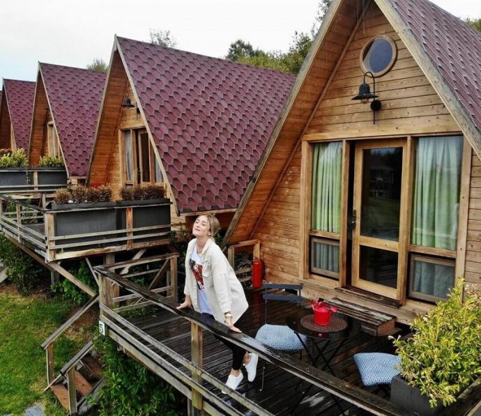 Kırklareli�de Lüks Bungalov Ağaç Evler, Nefes Mekan Gezenti Anne