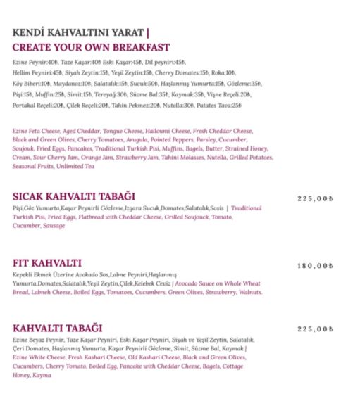 Galata Kulesi Manzaralı Bahçede Kahvaltı Keyfi, BARNATHAN BRASSERIE ...